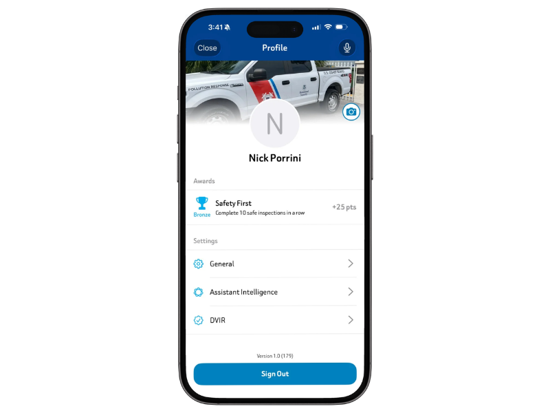 HeyNEXi personalisation screen